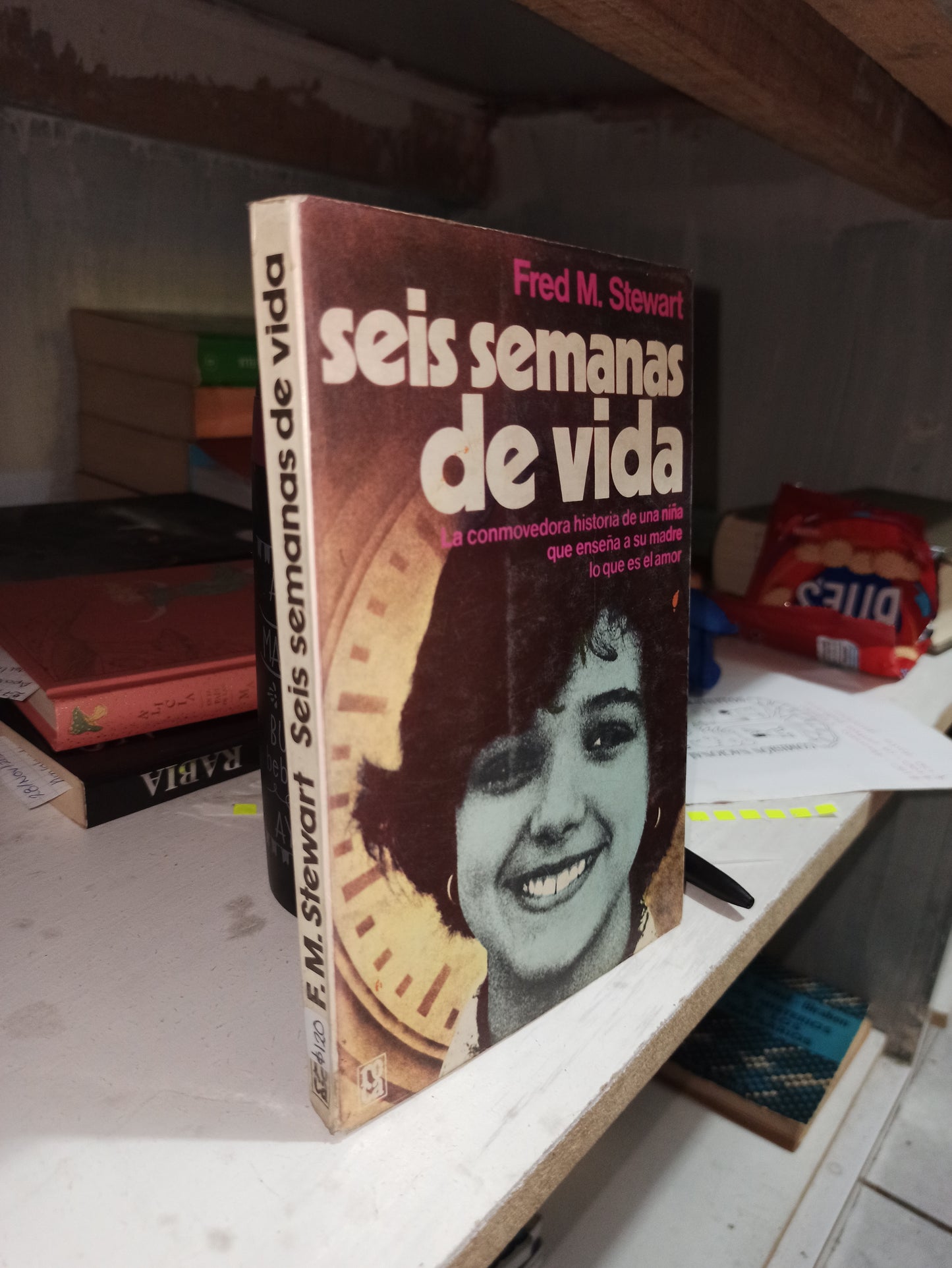 SEIS SEMANAS DE VIDA POR FRED M. STEWART USADO NOVELAS JUÁREZ