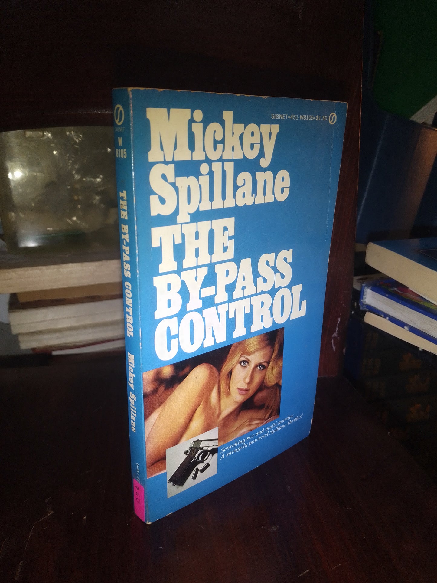 THE BY-PASS CONTROL POR MICKEY SPILLANE USADO IDIOMAS LITERARIO 207