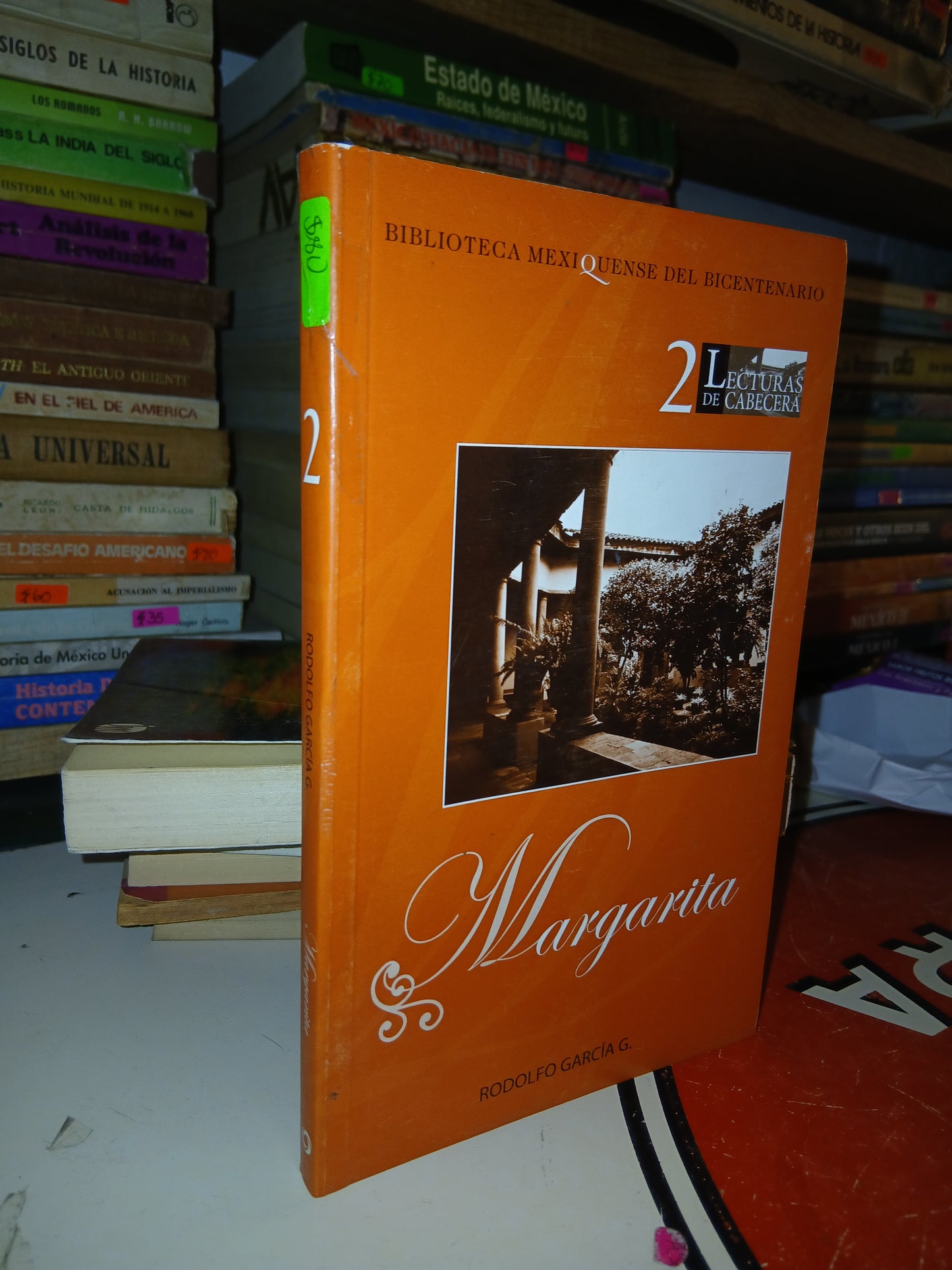 MARGARITA  POR RODOLFO GARCÍA G. USADO NOVELA LITERARIO 207