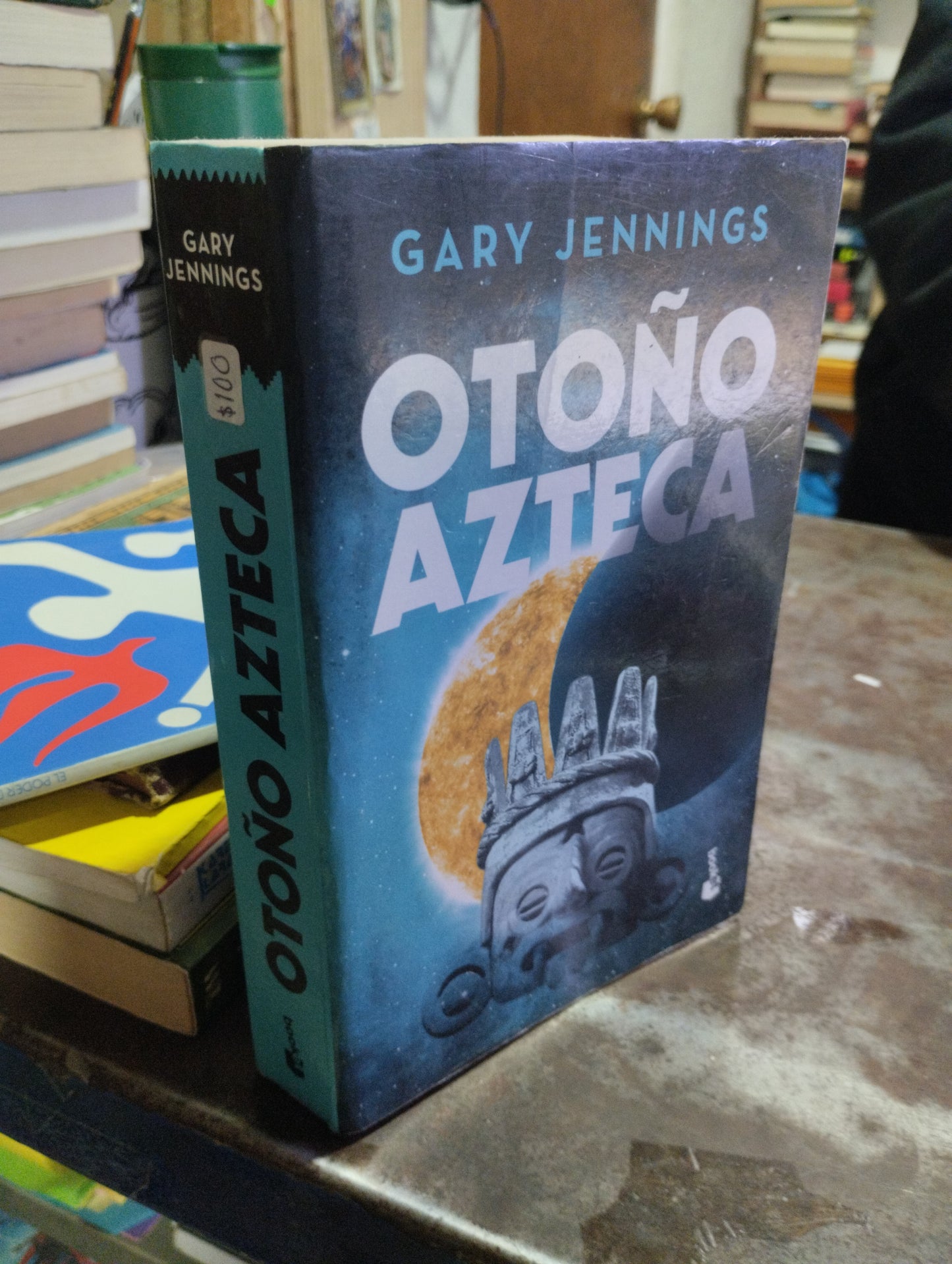 OTOÑO AZTECA POR GARY JENNINGS USADO NOVELAS ALDAMA