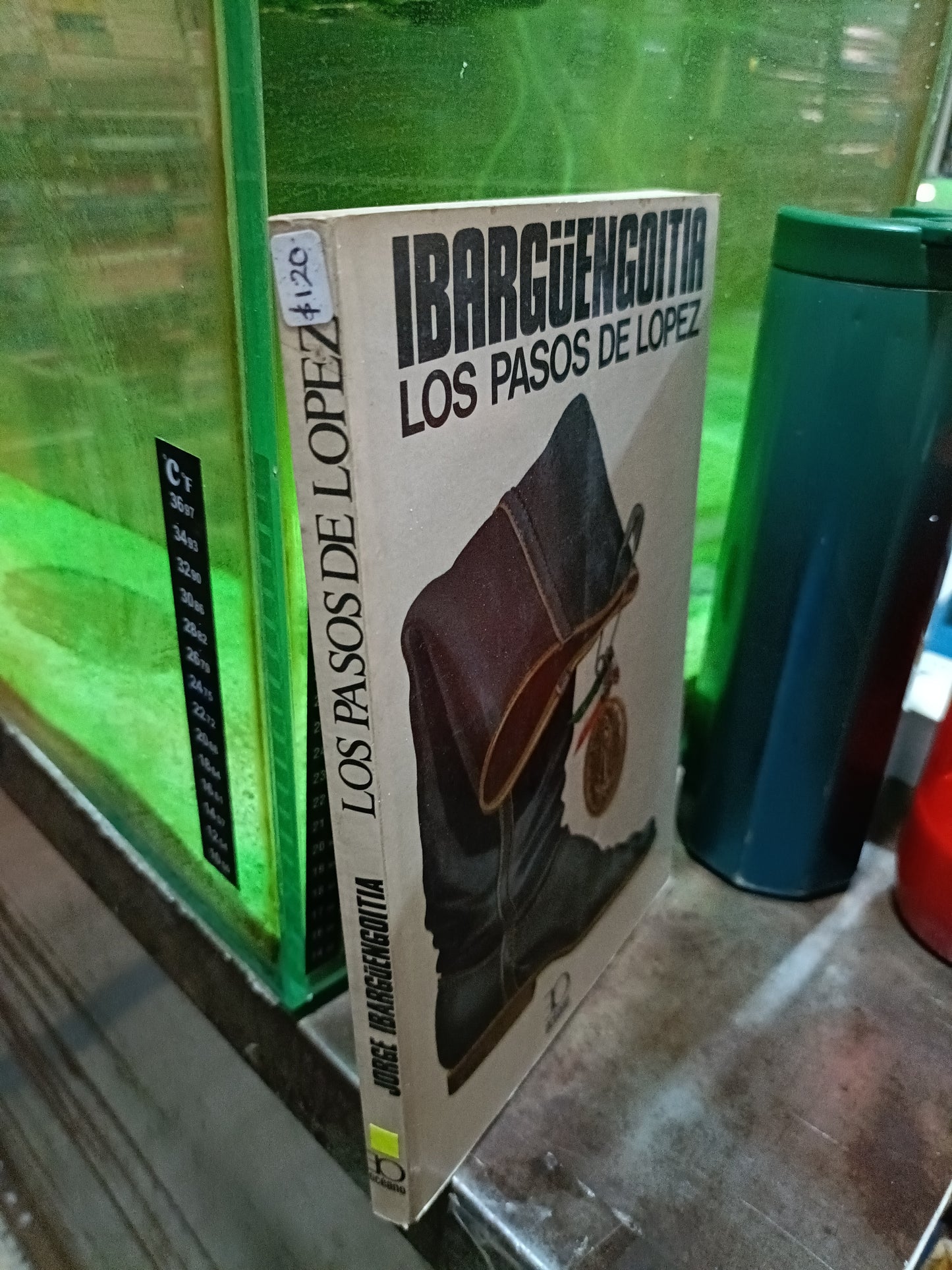 LOS PASOS DE LOPEZ POR IBARGUENGOITIA USADO NOVELA ALDAMA