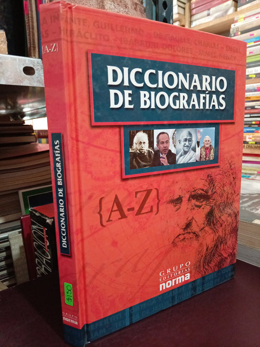 DICCIONARIO DE BIOGRAFIAS USADO HISTORIA LITERARIO 305