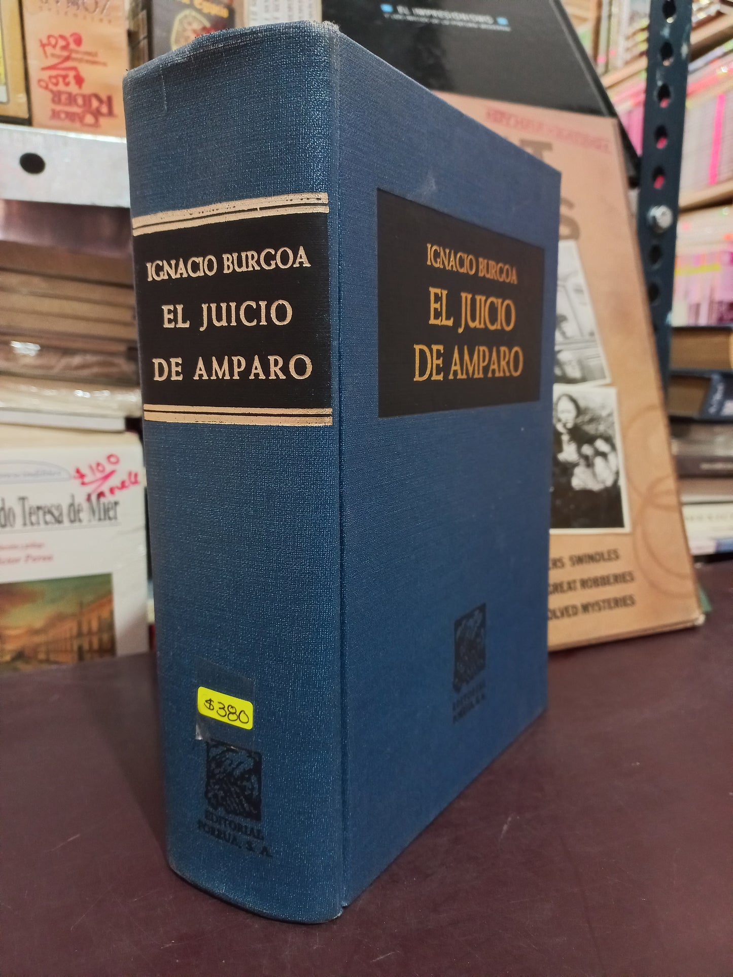 EL JUICIO DE AMPARO POR IGNACIO BURGOA USADO DERECHO LITERARIO 305