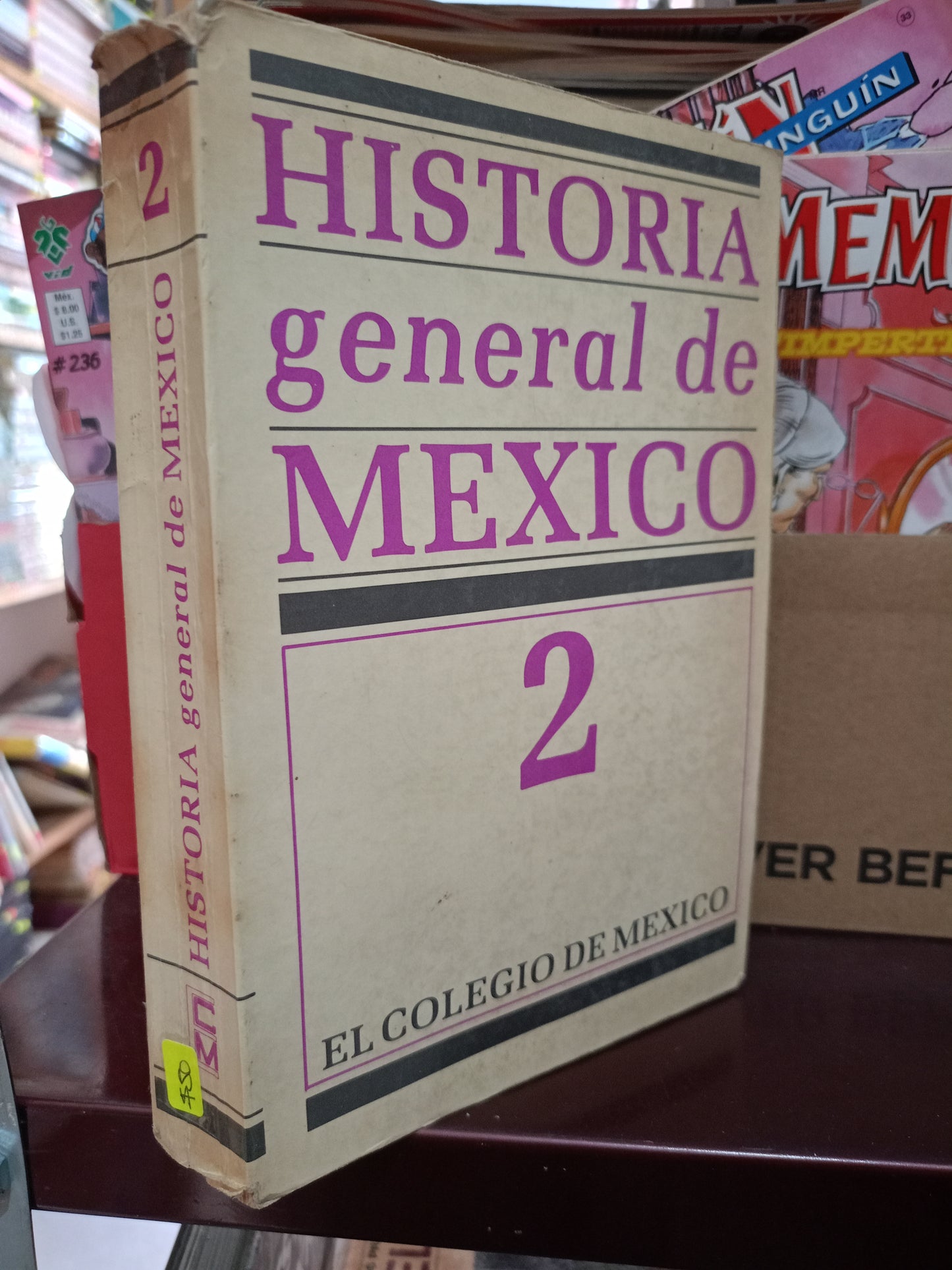 HISTORIA GENERAL DE MEXICO 2 USADO HISTORIA LITERARIO 305