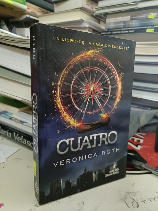 CUATRO POR VERÓNICA ROTH USADO NOVELA LITERARIO 207