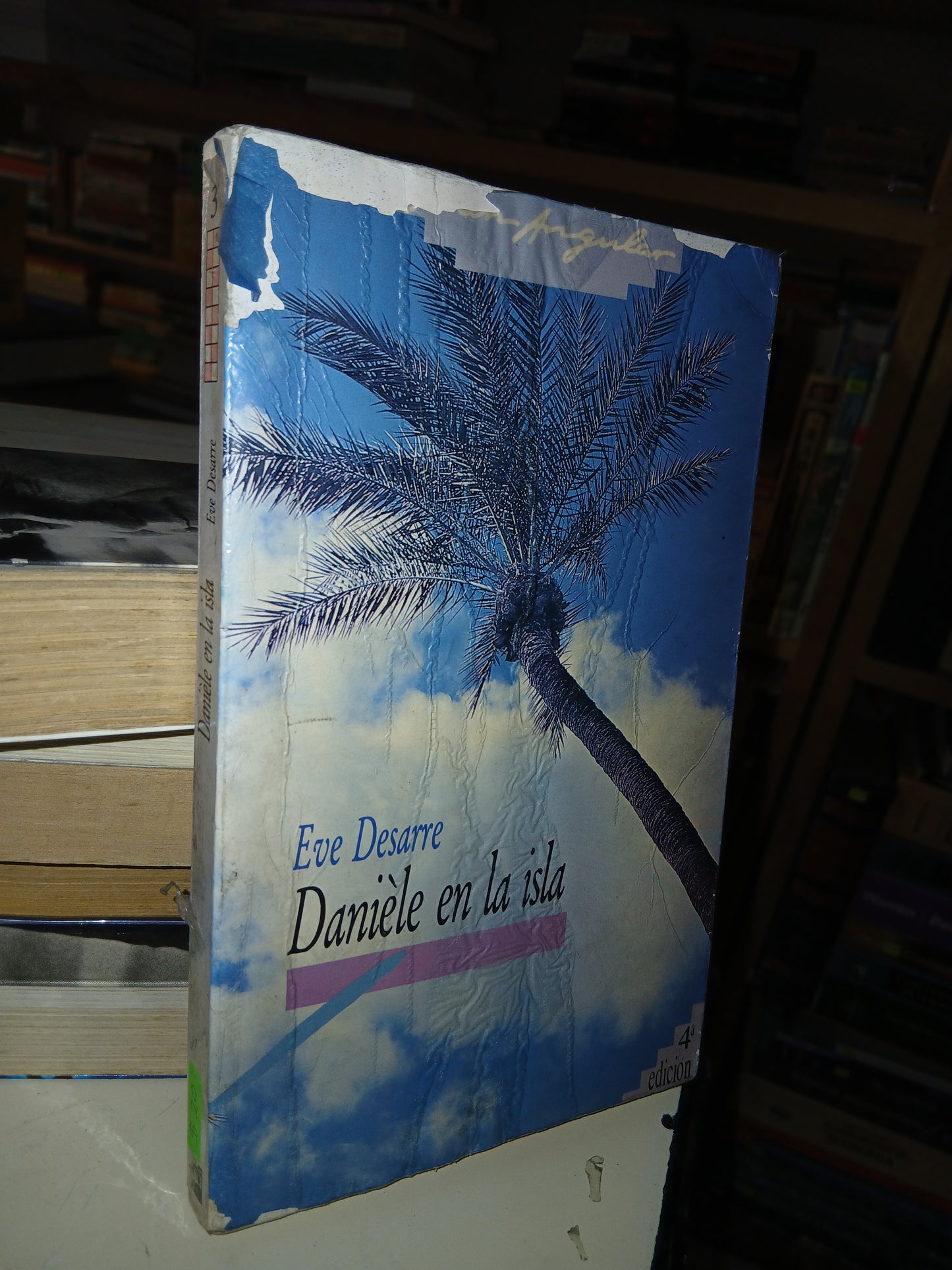 DANIÈLE EN LA ISLA POR EVE DESARRE USADO NOVELA LITERARIO 207