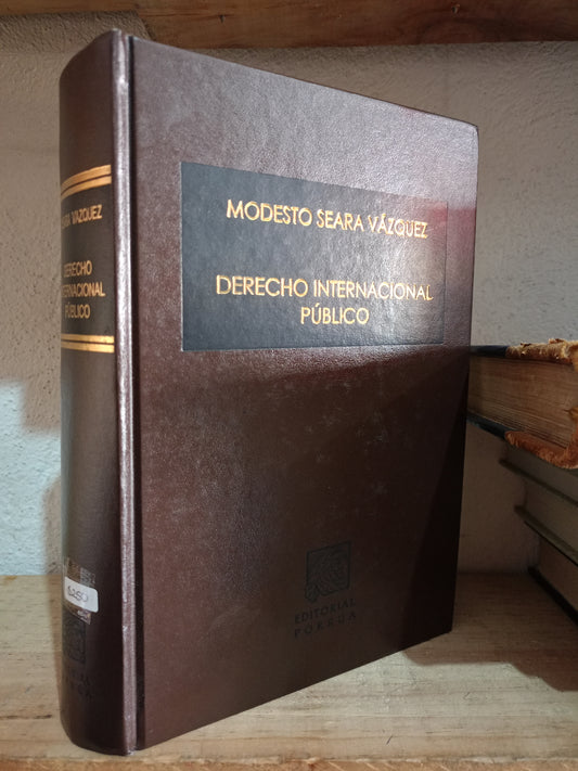 DERECHO INTERNACIONAL PUBLICO POR MODESTO SEARA VAZQUEZ USADO DERECHO JUAREZ 515