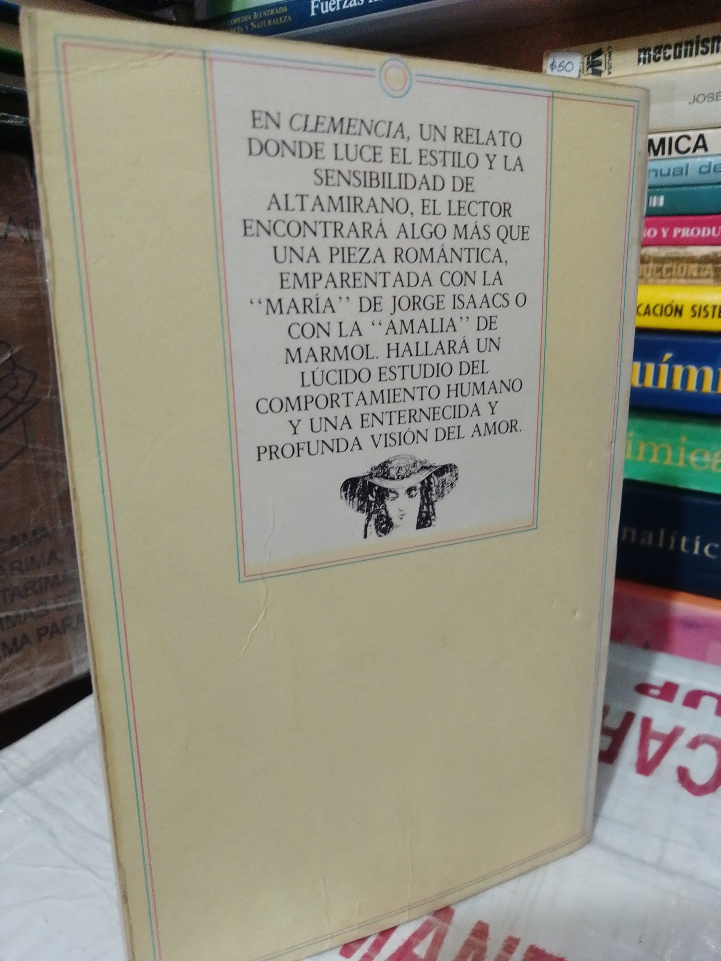 CLEMENCIA POR I.M.ALTAMIRANO USADO NOVELA JUÁREZ