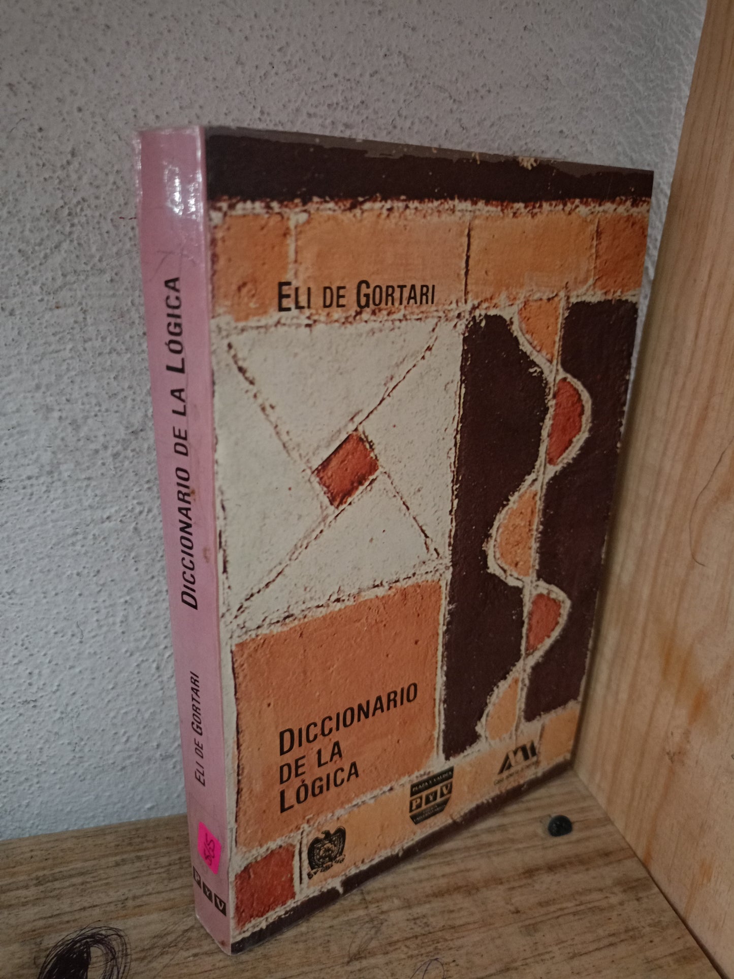 DICCIONARIO DE LA LÓGICA POR ELI DE GORTARI USADO EDUCACIÓN LITERARIO 305