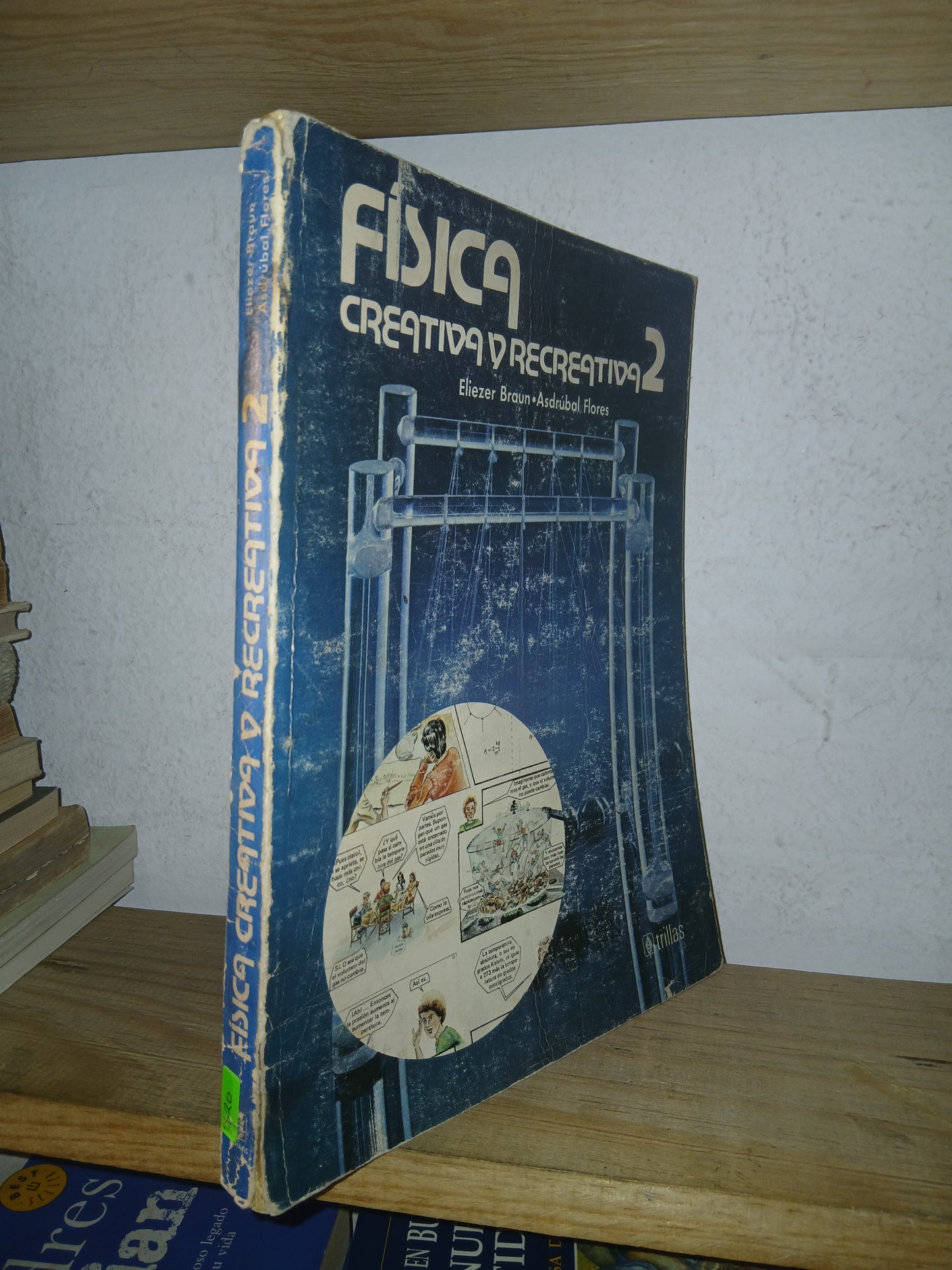 FÍSICA CREATIVA Y RECREATIVA 2 POR ELIEZER BRAUN Y ASDRÚBAL FLORES USADO FÍSICA LITERARIO 207