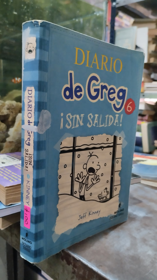 DIARIO DE GREG 6 SIN SALIDA LIBRO USADO INFANTIL ALDAMA