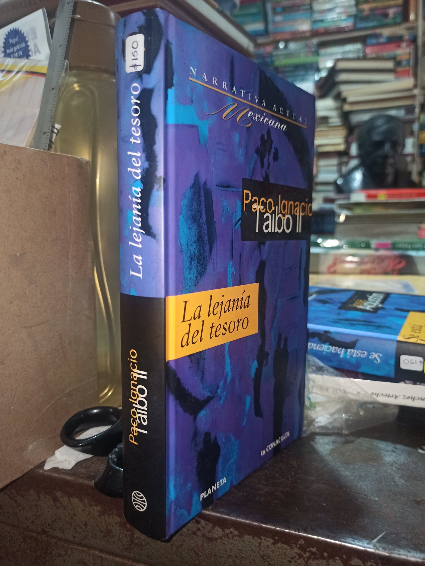 LA LEJANIA DEL TESORO POR PACO IGNACIO TAIBO 2 USADO NOVELAS ALDAMA