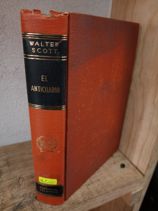 EL ANTICUARIO POR WALTER SCOTT USADO NOVELA LITERARIO 305