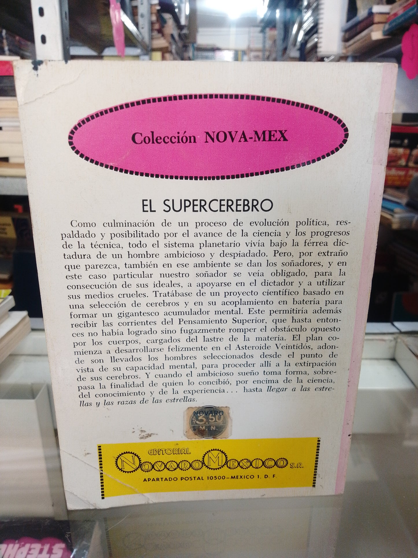 EL SUPER CEREBRO POR H.J. CAMPBELL, USADO, NOVELAS JUAREZ
