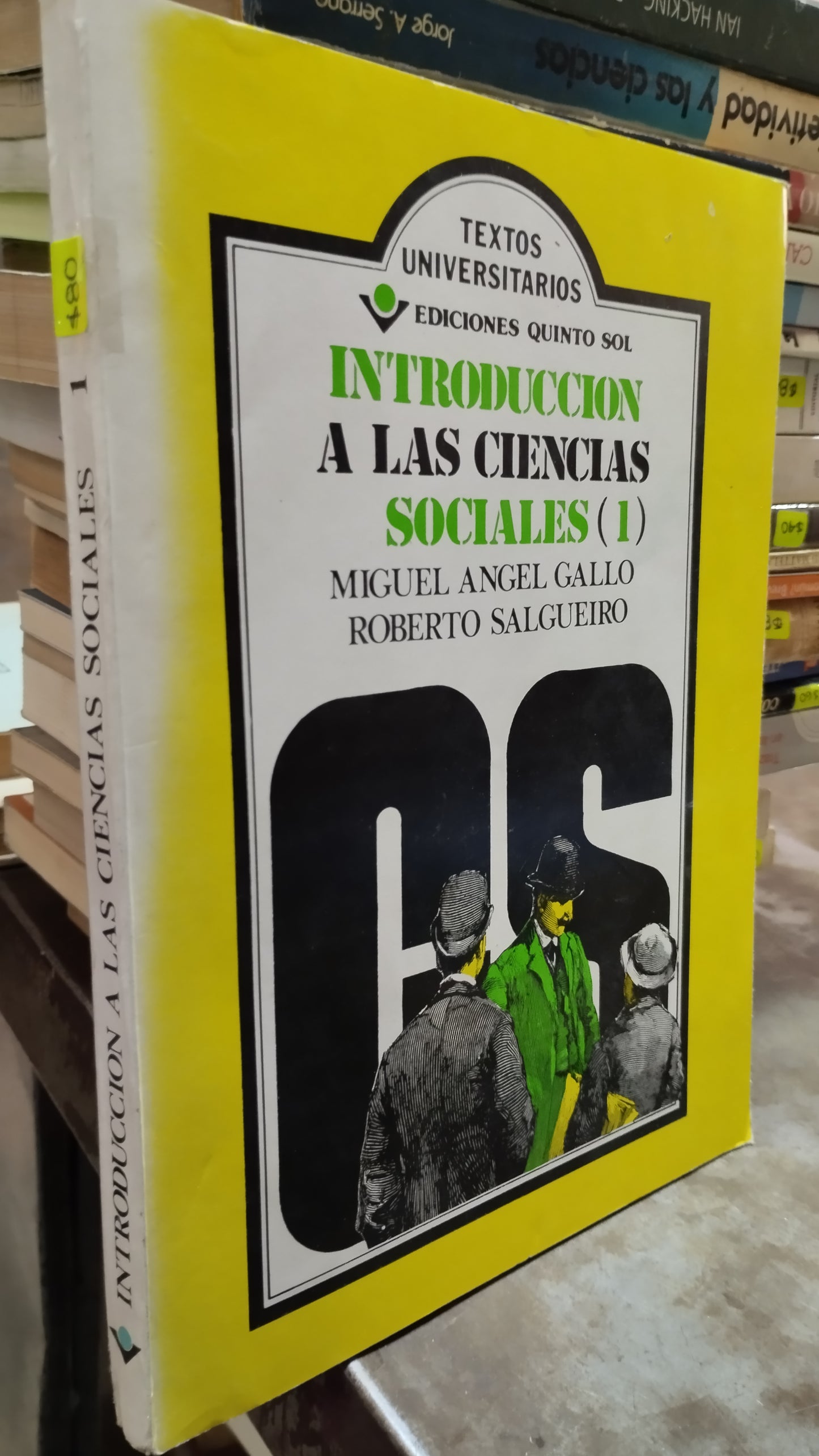 INTRODUCCION A LAS CIENCIAS SOCIALES 1 MIGUEL ANGEL GALLO LIBRO USADO SOCIOLOGIA ALDAMA