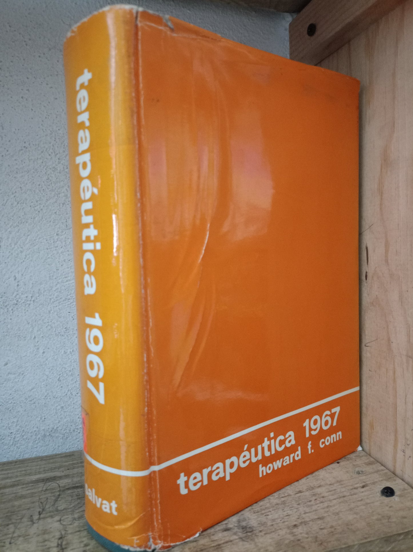 TERAPÉUTICA 1967 POR GOWARD F. CONN USADO SALUD LITERARIO 305
