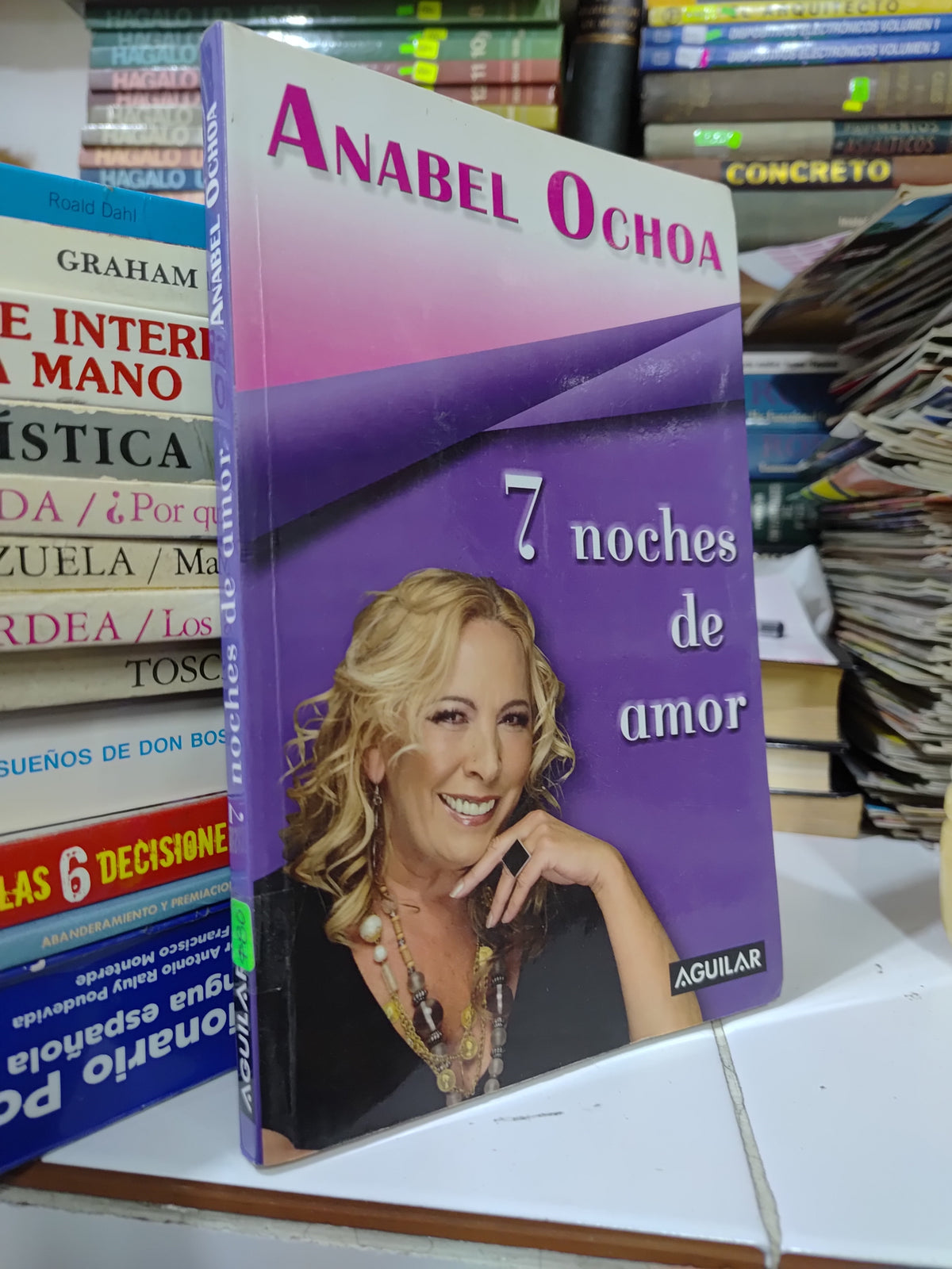 7 NOCHES DE AMOR POR ANABEL OCHOA USADO NOVELAS JUAREZ 507