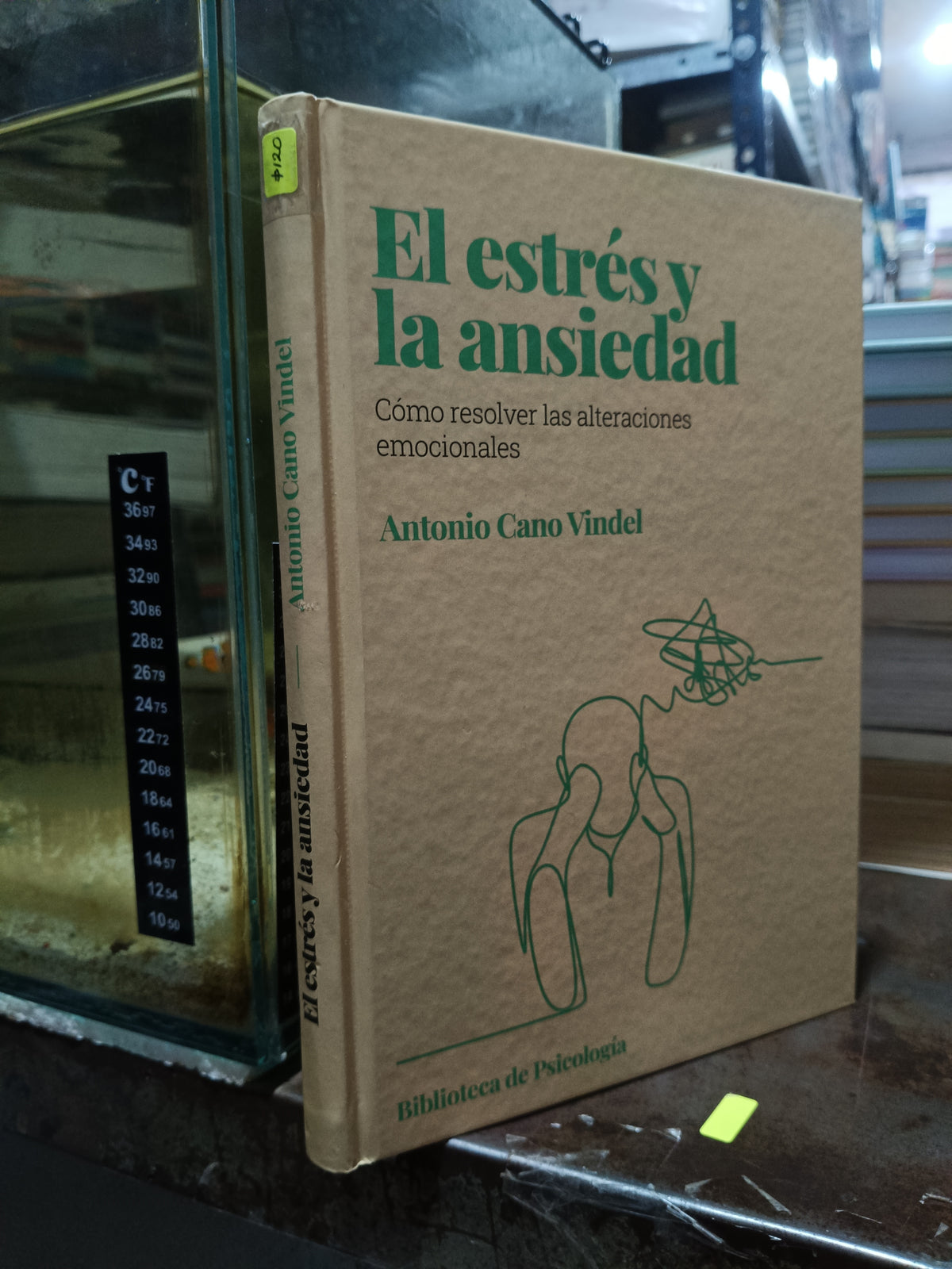 EL ESTRES Y LA ANSIEDAD POR ANTONIO CANO VINDEL USADO PSICOLOGIA ALDAMA
