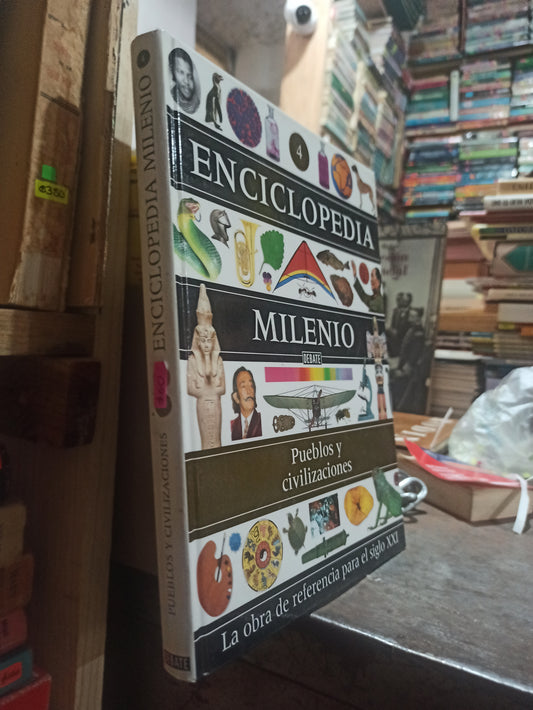 ENCICLOPEDIA MILENIO POR EDITORIAL DEBATE USADO HISTORIA ALDAMA