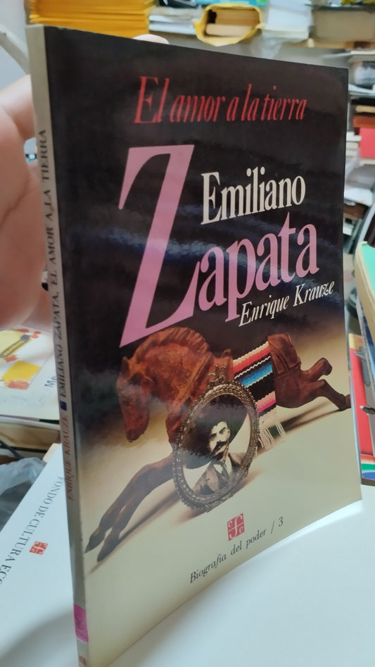 EMILIANO ZAPATA POR ENRIQUE KRAUZE LIBRO USADO HISTORIA ALDAMA