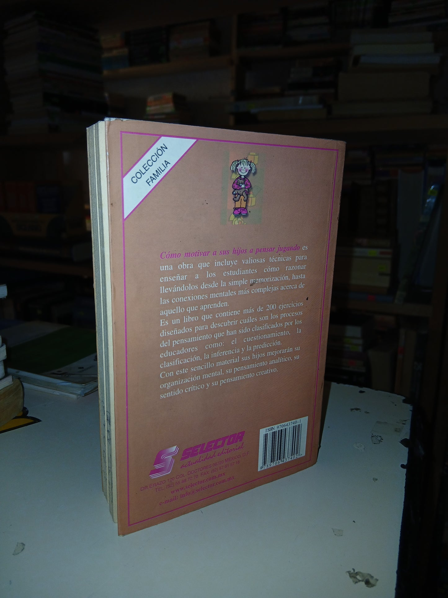 CÓMO MOTIVAR A SUS HIJOS A PENSAR JUGANDO POR JOHN LANGREHR USADO INFANTIL LITERARIO 207