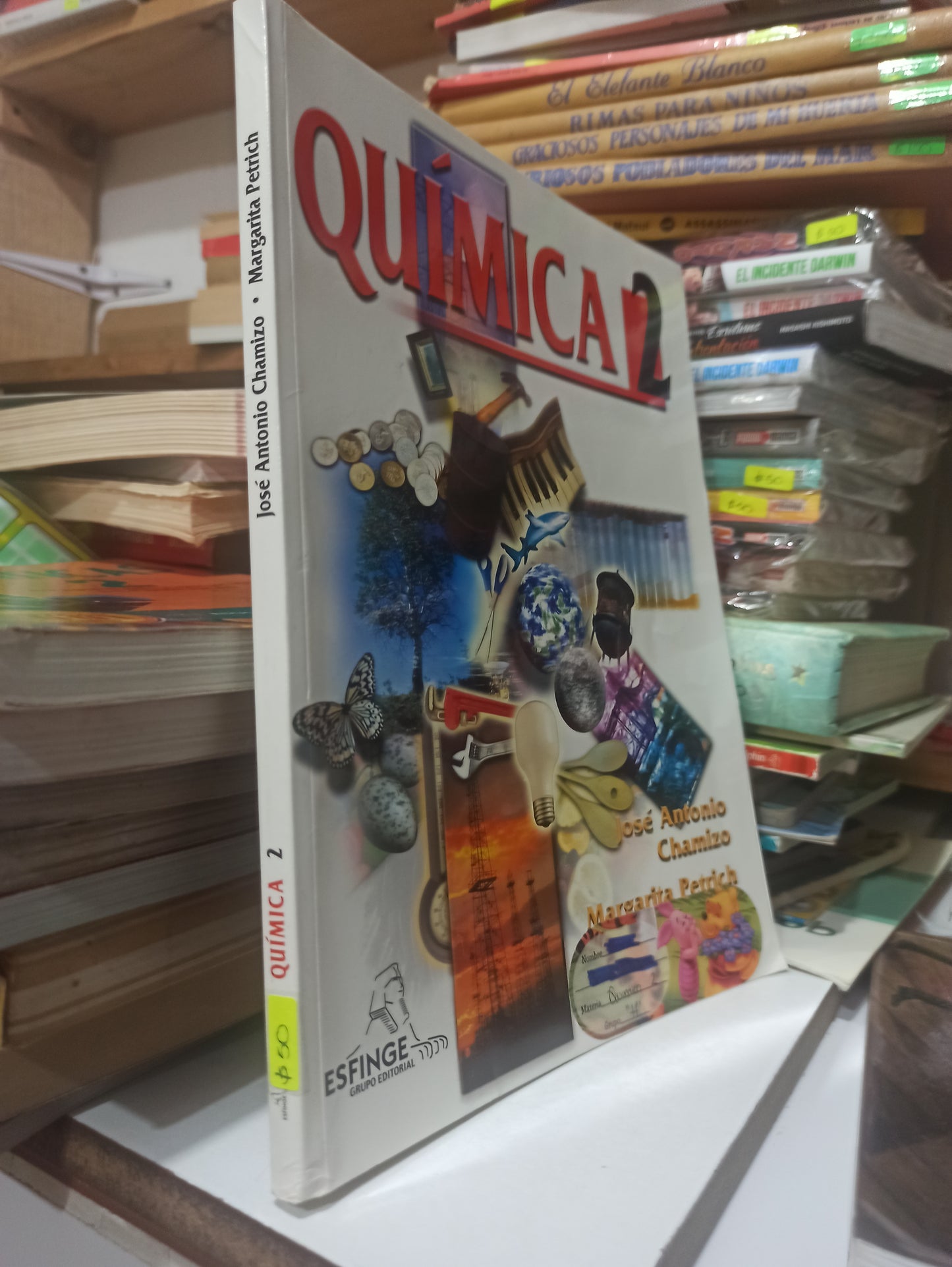 QUIMICA 2 POR JOSE ANTONIO CHAMIZO USADO QUIMICA JUÁREZ