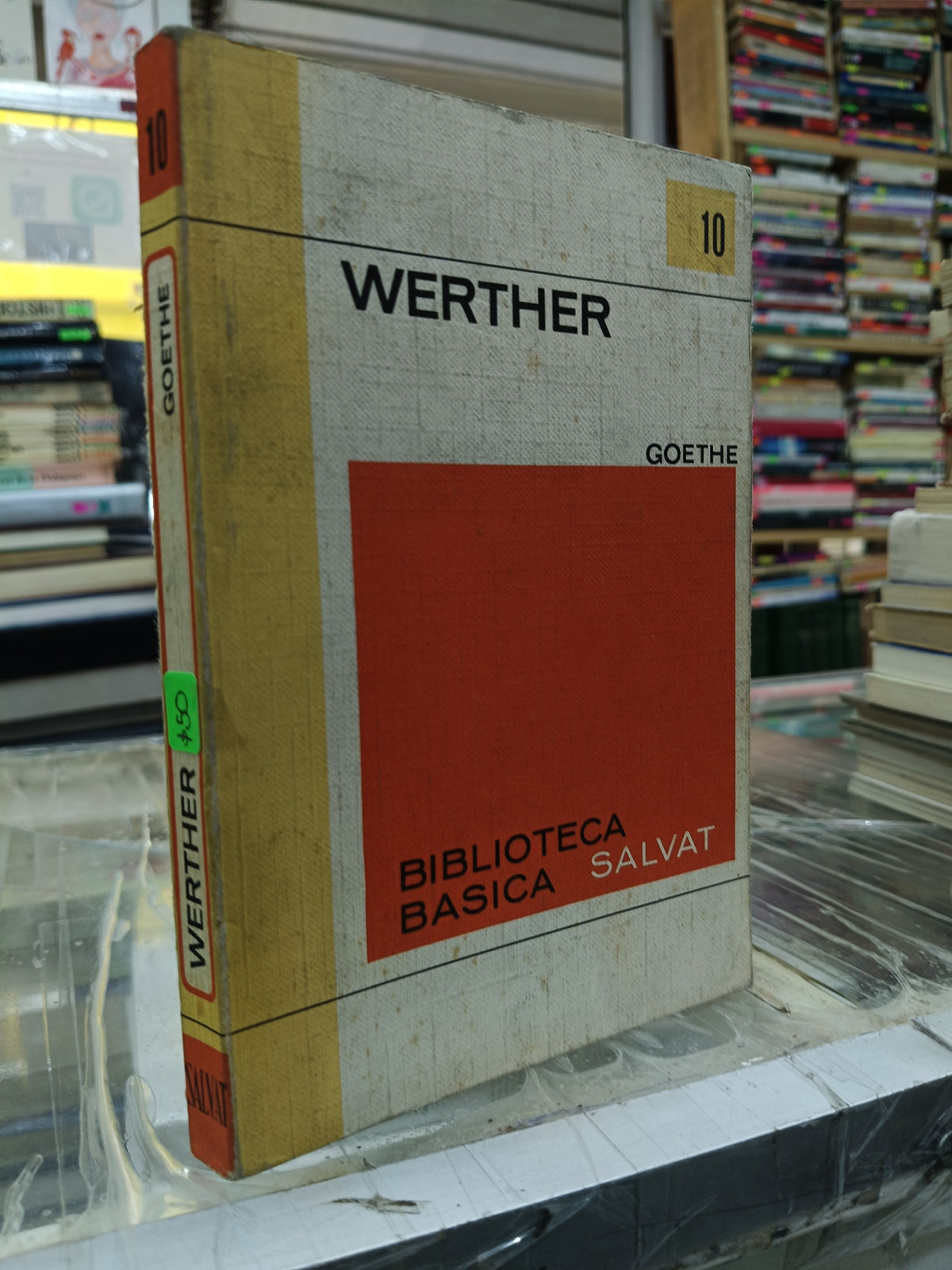 WEETHER POR GOETHE USADO NOVELA JUAREZ 507