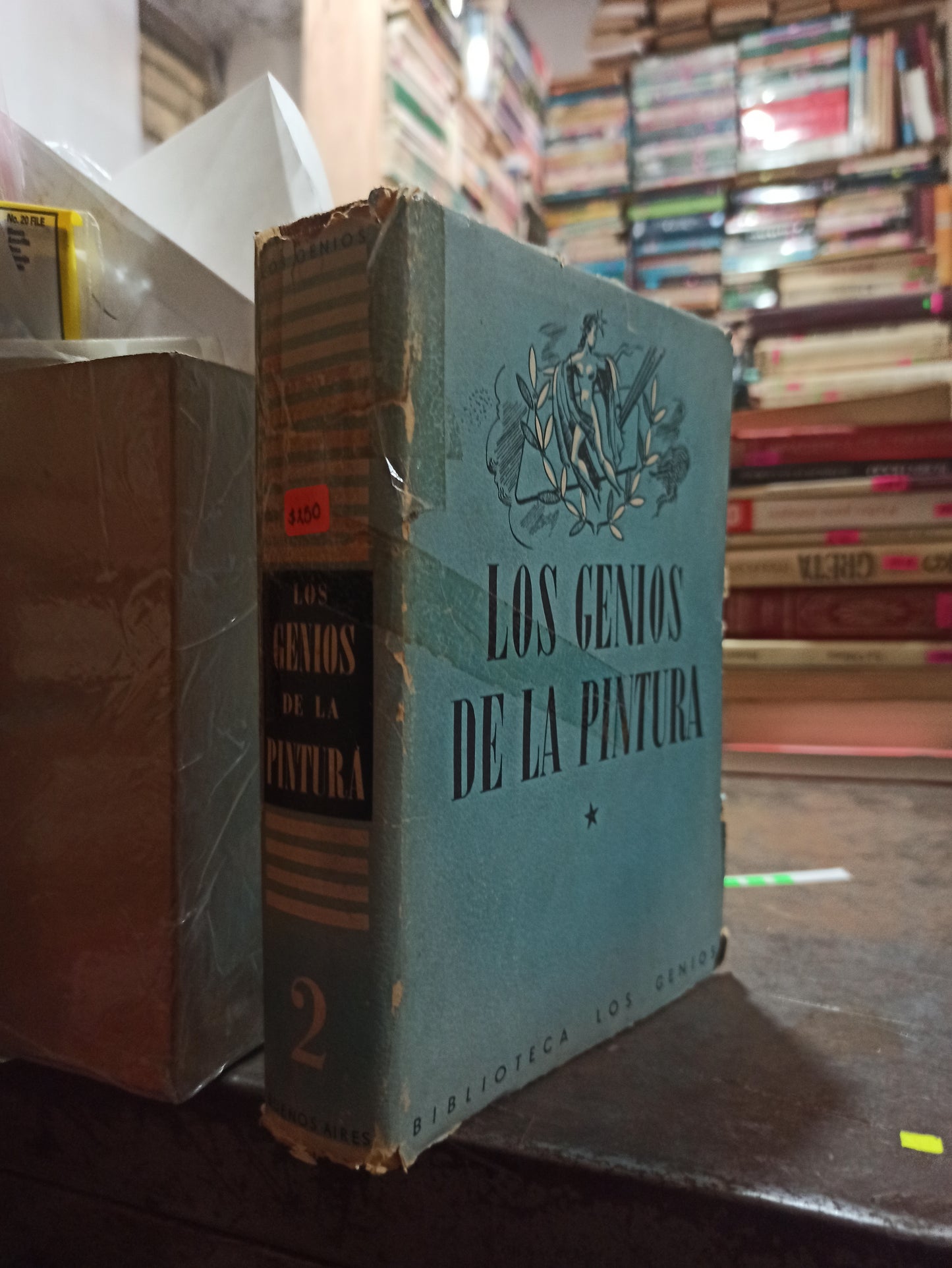 LOS GENIOS DE LA PINTURA POR ALBERTO GIORDANO USADO ANTIGUOS ALDAMA