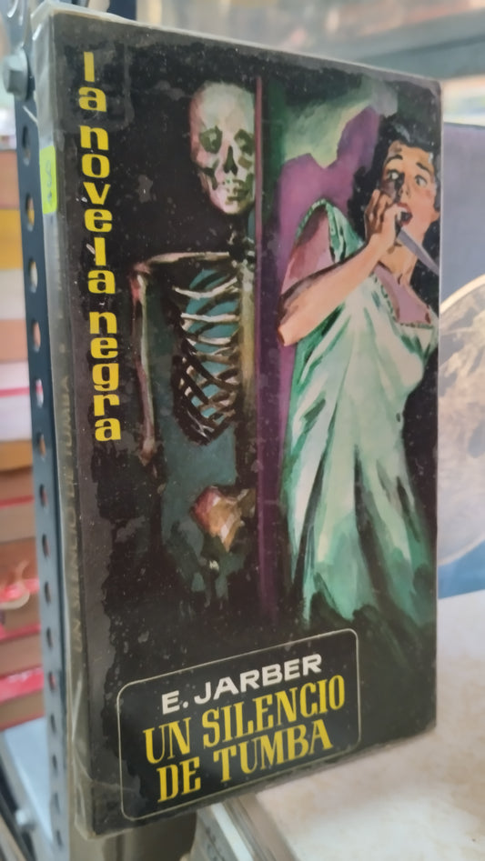 UN SILENCIO DE TUMBA POR E JARBER LIBRO USADO NOVELAS ALDAMA