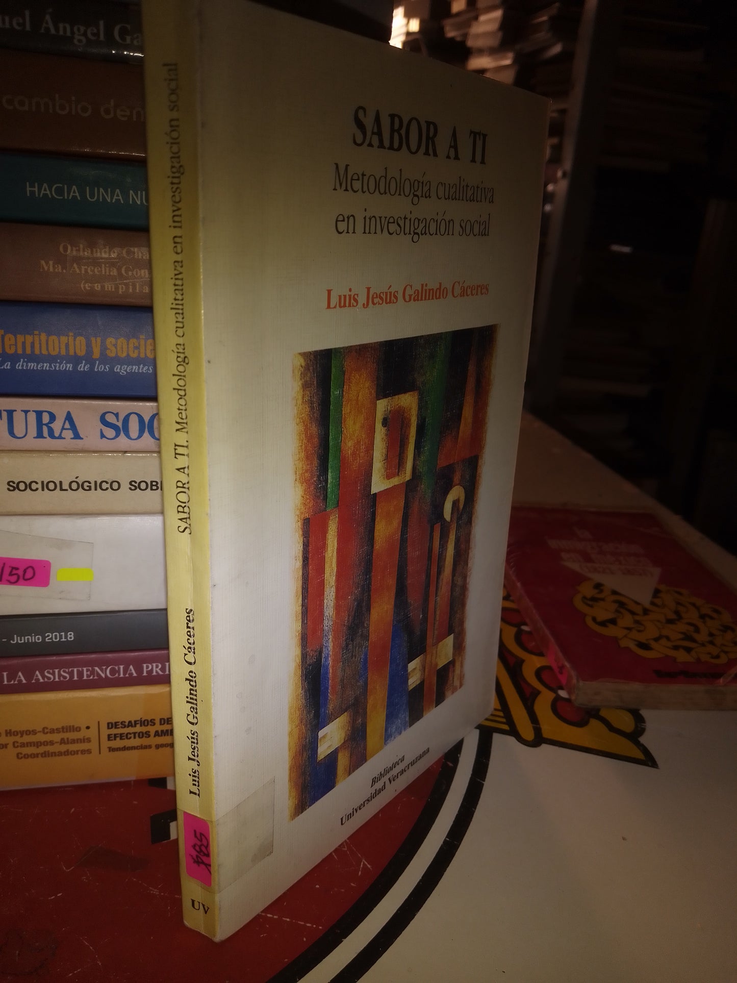 SABOR A TI METODOLOGÍA CUALITATIVA EN INVESTIGACIÓN SOCIAL POR LUIS JESÚS GALINDO CÁCERES USADO SOCIOLOGÍA LITERARIO 207