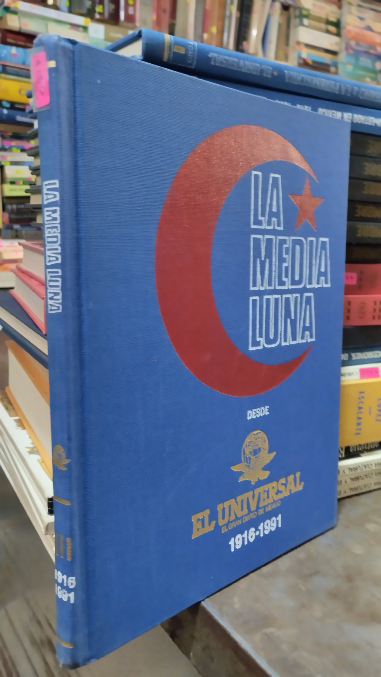 LA MEDIA LUNA III LIBRO USADO HISTORIA ALDAMA
