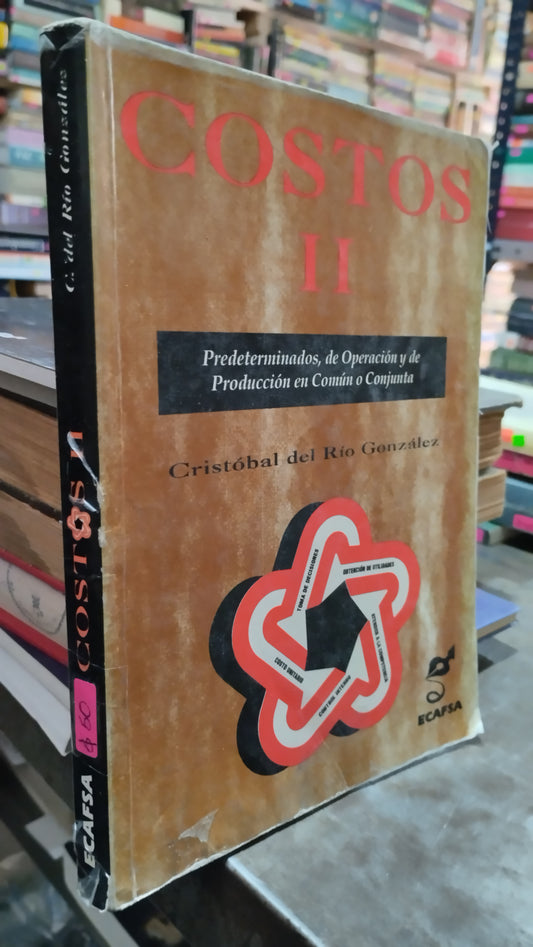 COSTOS II POR CRISTOBAL DEL RIO GOMZALEZ LIBRO USADO ADMINISTRACION ALDAMA