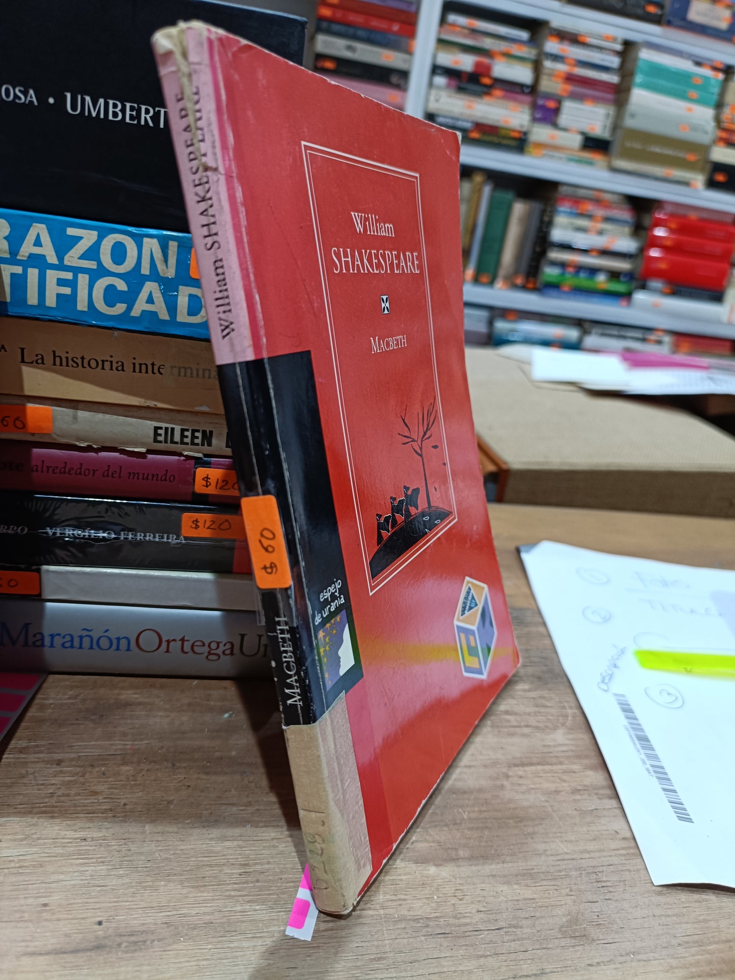 MACBETH POR WILLIAM SHASPEARE USADOS NOVELAS JUAREZ 515