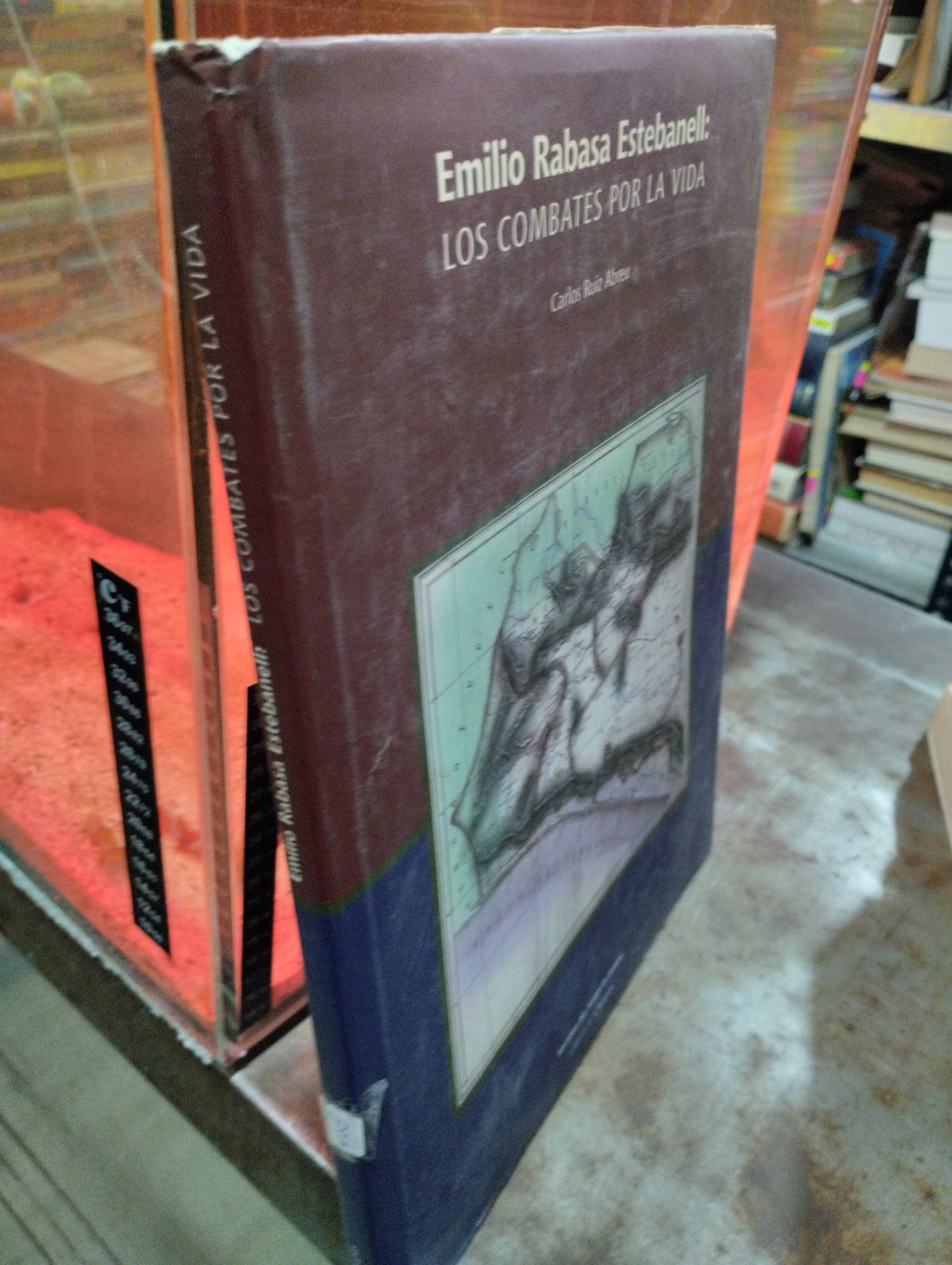 LOS COMBATES POR LA VIDA EMILIO RABASA ESTRBANELL POR CARLOS RUIS ABREU  USADO HISTORIA ALDAMA