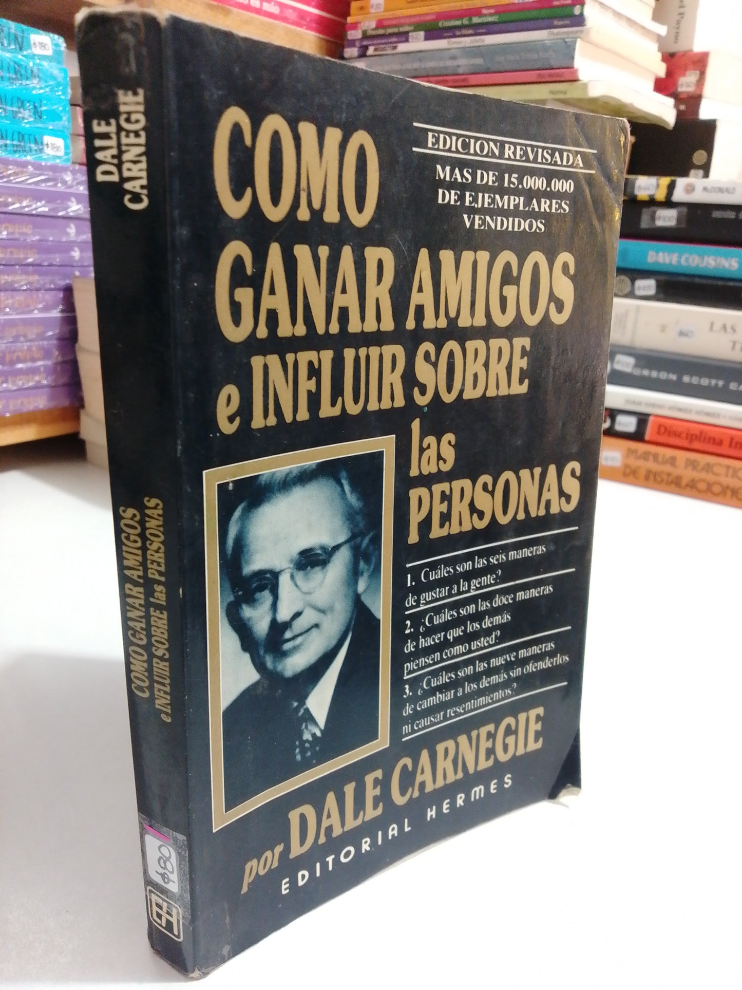 COMO GANAR AMIGOS E INFLUIR SOBRE LAS PERSONAS POR DALE CARNEGIE USADO SUP.PERSONAL JUAREZ