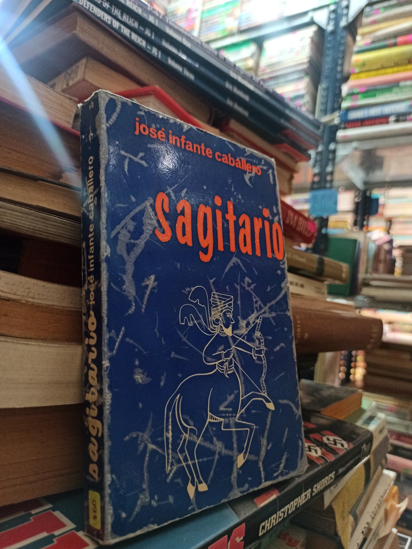 SAGITARIO POR JOSÉ INFANTE CABALLERO USADO NOVELAS ALDAMA