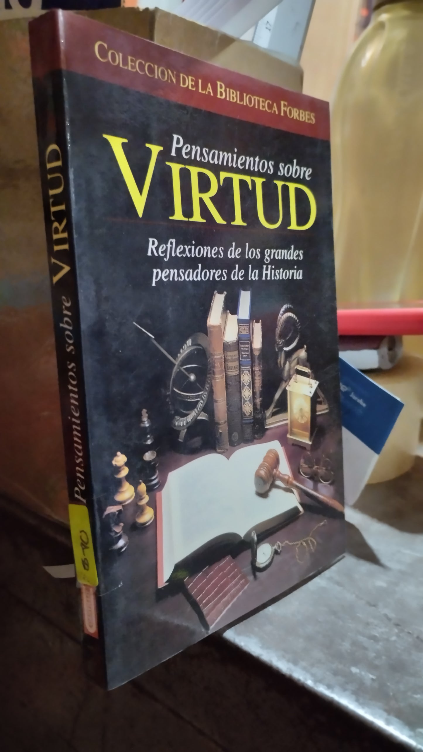 PENSAMIENTOS SOBRE VIRTUD LIBRO USADO POLITICA ALDAMA