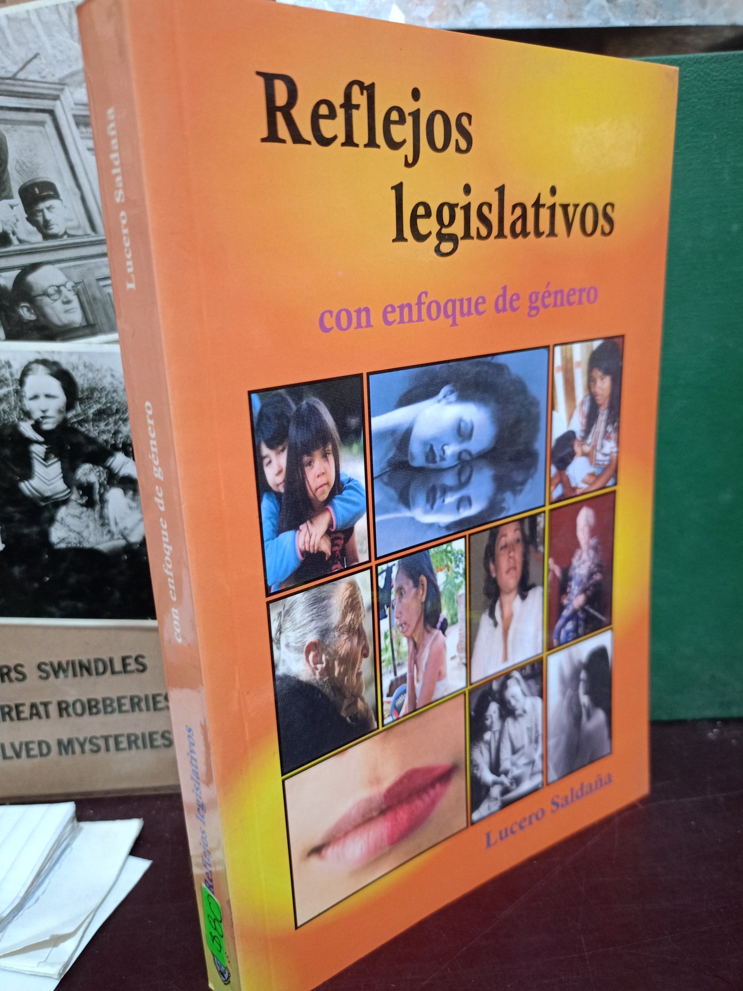 REFLEJOS LEGISLATIVOS CON ENFOQUE DE GENERO POR LUCERO SALDAÑA USADO POLITICA LITERARIO 305