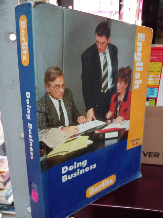 DOING BUSINESS BERLITZ USADO IDIOMAS LITERARIO 305