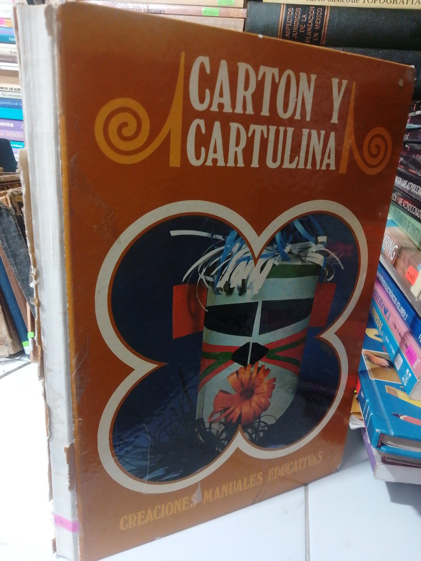 CARTON Y CARTULINA CREACIONES MANUALES EDUCATIVAS USADO OFICIOS JUAREZ