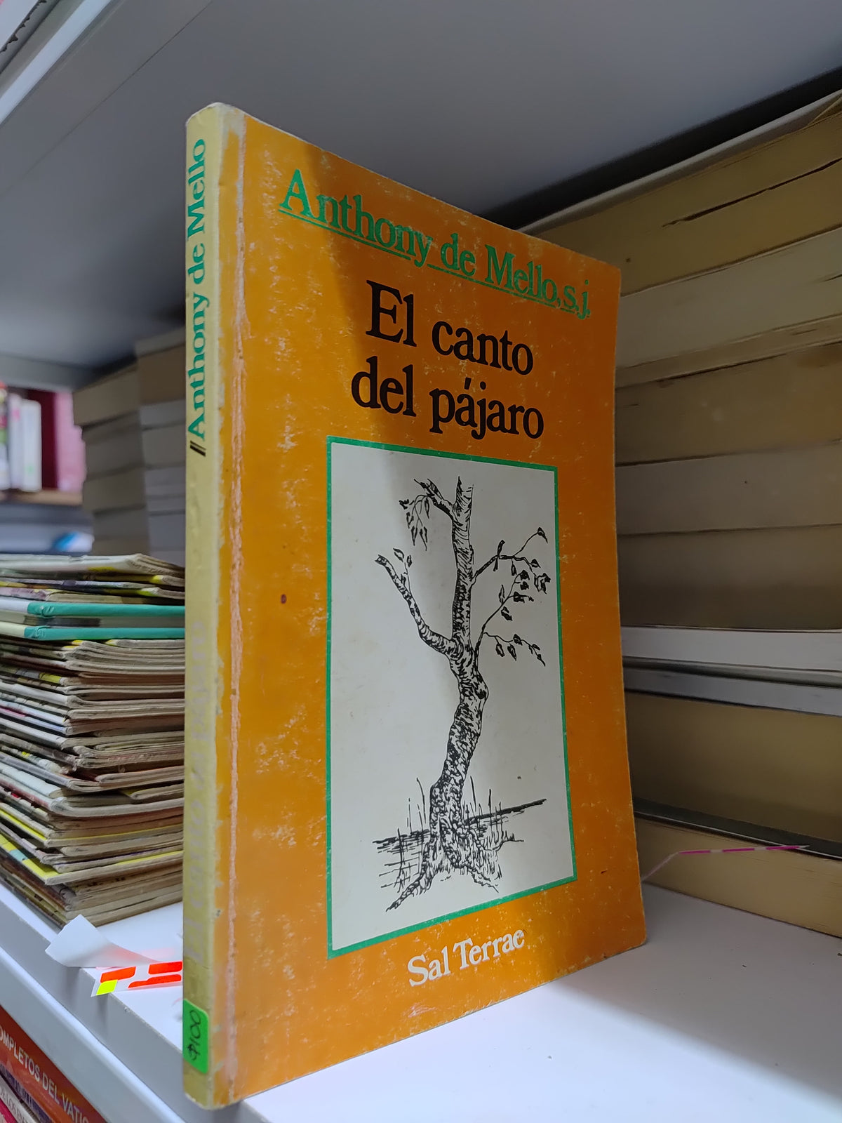 EL CANTO DEL PAJARO POR ANTHONY DE MELLO USADO POESIA JUAREZ 507