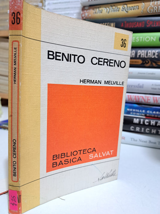 BENITO CERENO HERMAN MELVILLE USADO NOVELA JUÁREZ