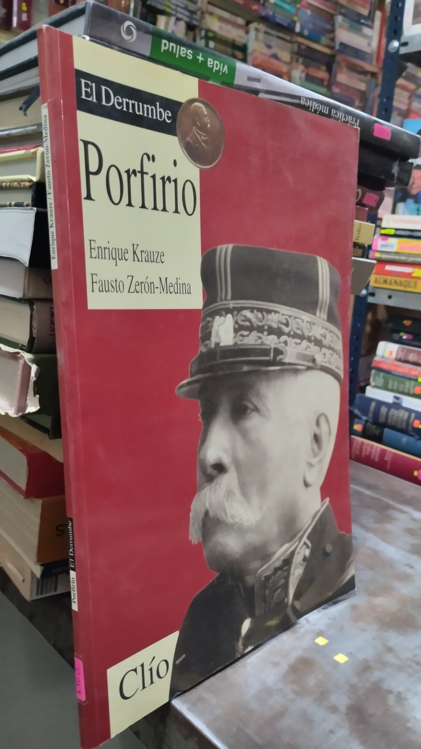 PORFIRIO EL DERRUMBE LIBRO USADO HISTORIA ALDAMA