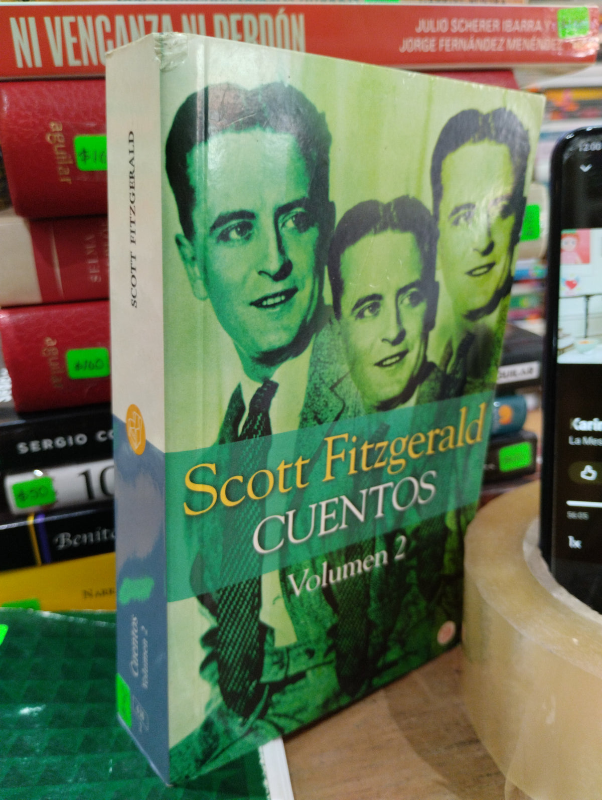 SCOTT FITZGERALD CUENTOS VOLUMEN 2 POR SCOTT FITZGERALD USADO NOVELAS JUAREZ 515