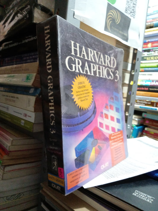 HARVARD GRAPICS 3 USADO COMPUTACION JUAREZ