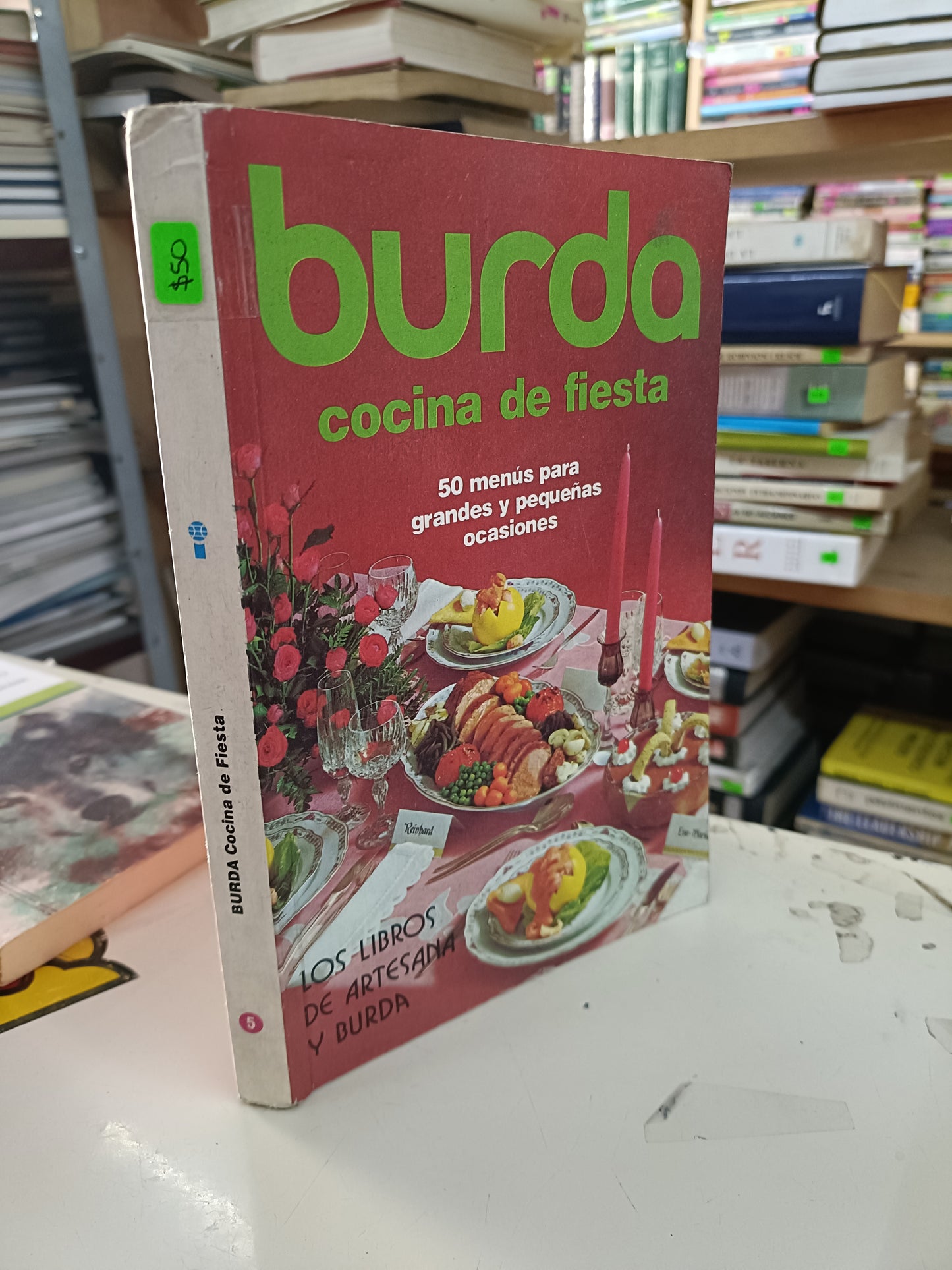 LA COCINA DE FIESTA DE BURDA USADO COCINA LITERARIO 207