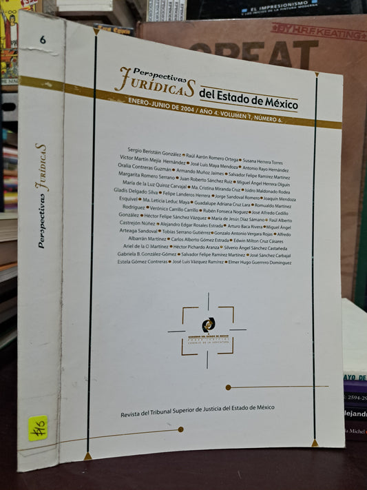 PERSPECTIVAS JURÍDICAS DEL ESTADO DE MÉXICO REVISTA DEL TRIBUNAL SUPERIOR DE JUSTICIA DEL ESTADO DE MÉXICO USADO DERECHO LITERARIO 305