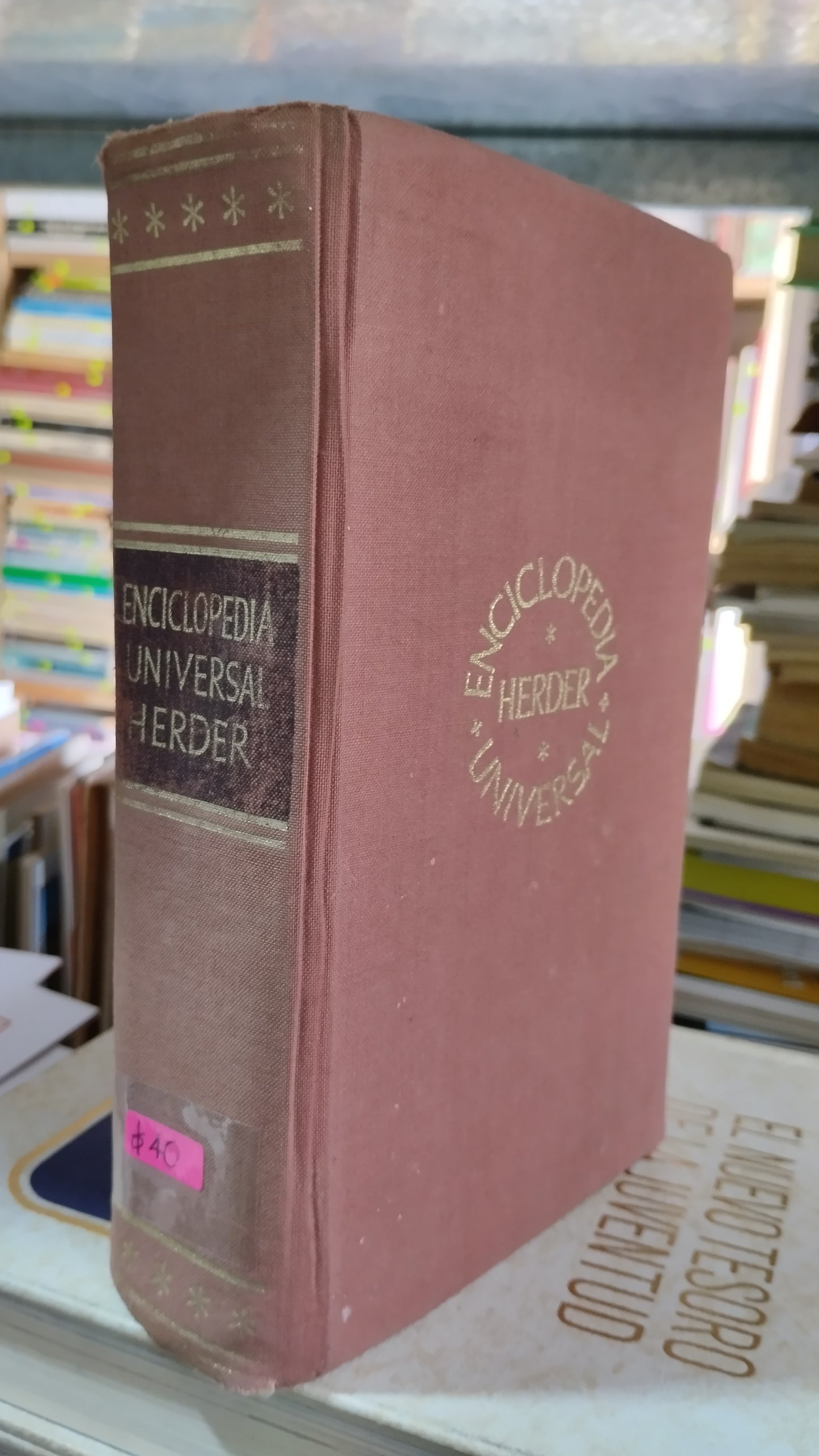 ENCICLOPEDIA UNIVERSAL HERDER 1954 LIBRO USADO EDUCACIÓN ALDAMA