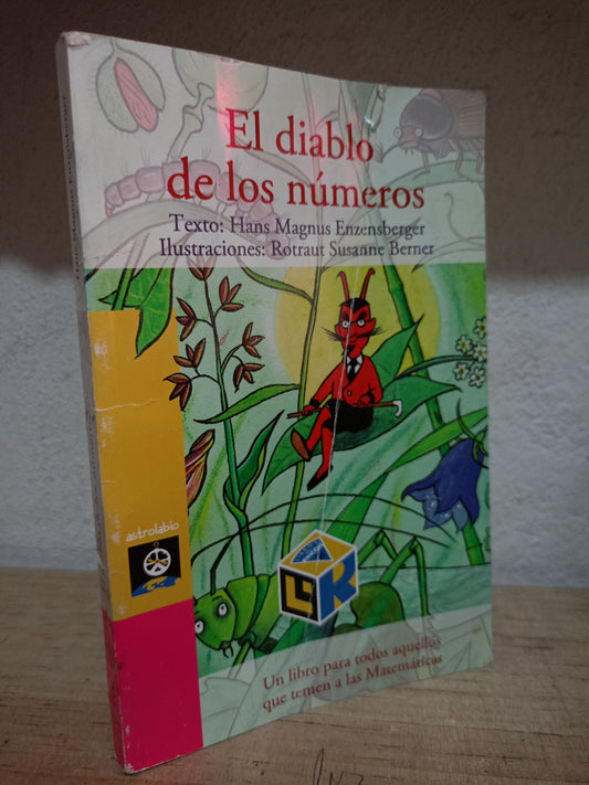 EL DIABLO DE LOS NUMEROS POR HANS MAGNUS ENZENSBERGER USADO NOVELA LITERARIO 305