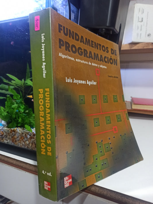 FUNDAMENTOS DE PROGRAMACION LUIS JOYANES AGUILAR USADO COMPUTACIÓN JUÁREZ